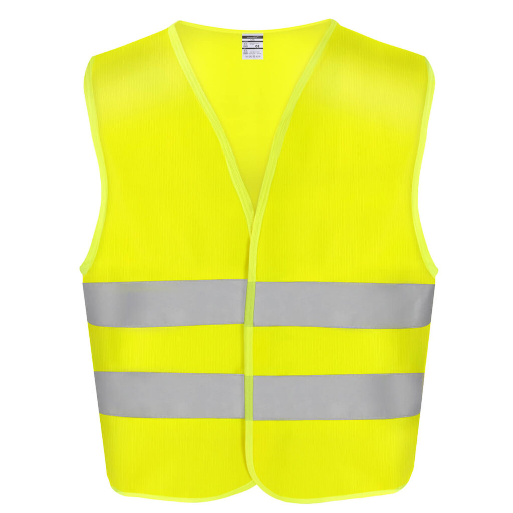 KIDS’HIGH VISIBILITY YELLOW SAFETY VEST